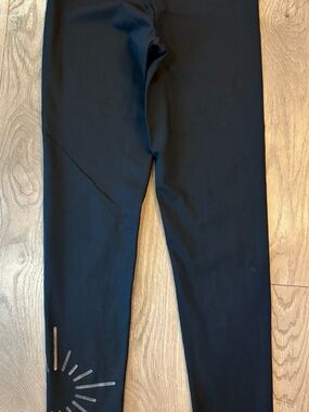 aerie OFFLINE Black Active Leggings with Reflective Accent